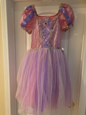 NWT Disney Minnie Mouse Princess Costume Gown Pink XL 14